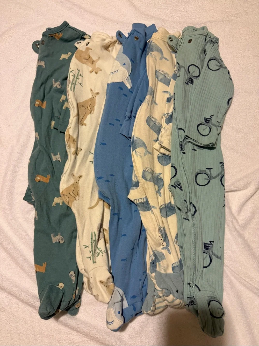Baby Onesie/Pajama Bundle- Size 6-9months